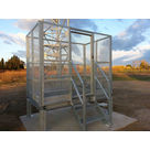 Cage de protection antenne téléphonique