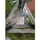 Paliers métalliques pylônes antennes