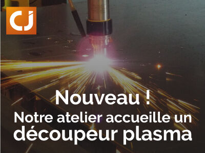 Nouveau ! Notre atelier accueille un second découpeur plasma